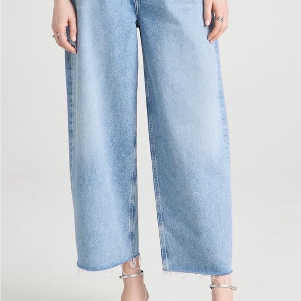 COPY - AGOLDE Dagna High Rise pleated baggy jeans sz 26